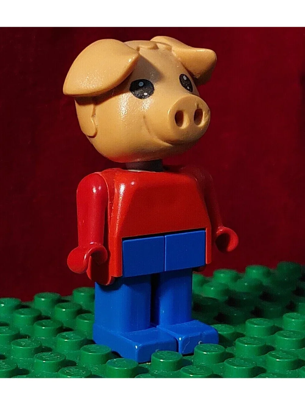 PETER PIG 1979 Vintage Rare LEGO Fabuland Figure Excellent++ Condition